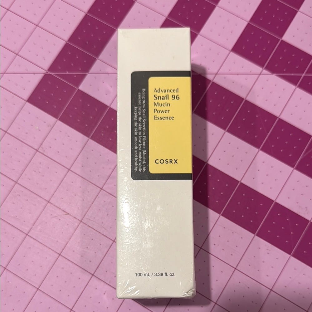 COS Snail 96 Mucin Power Essence - White and Yellow